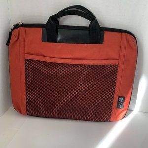IN+OUT PROTECTION ORANGE MESH LAPTOP BAG